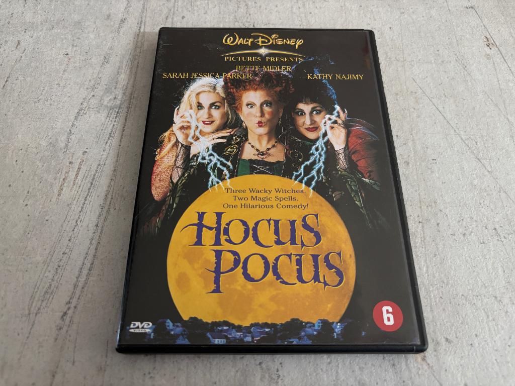 Walt Disney Hocus Pocus DVD, 1980 tot heden, Ophalen of Verzenden, Zo goed als nieuw, Komedie