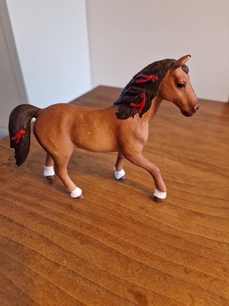Schleich Paard 42539 met vlechtjes, Ophalen of Verzenden, Zo goed als nieuw, Jongen of Meisje