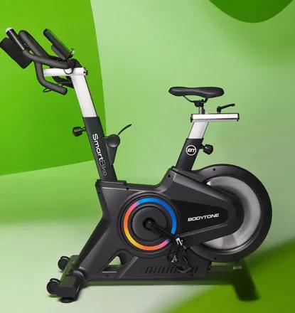 Smart Bike - spinfiets - hometrainer inclusief beschermmat!, Ophalen, Zo goed als nieuw, Metaal, Benen