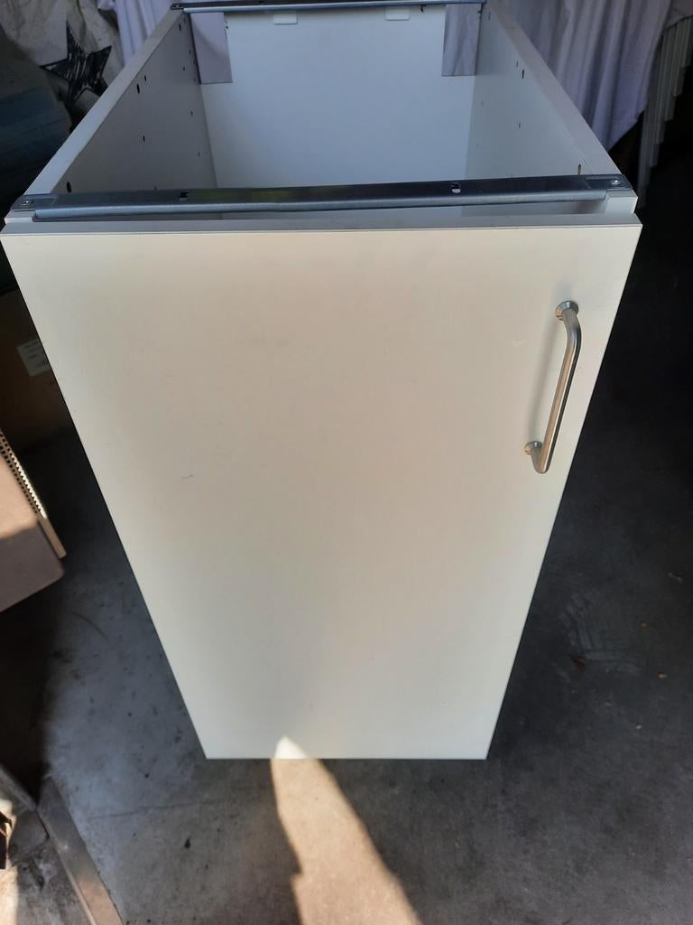 Keukenkastje, Ophalen, 25 tot 50 cm, Wit, Minder dan 100 cm