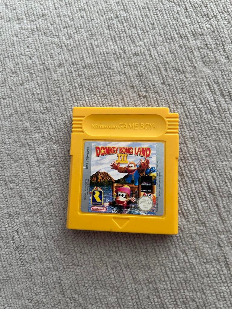 Donkey Kong Land 3 - Nintendo Game Boy, Spelcomputers en Games, Games | Nintendo Game Boy, Gebruikt, 1 speler, Ophalen of Verzenden
