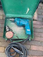 Makita 10 mm drill/boor schroefmachine L/R, Gebruikt, Variabele snelheid, Ophalen of Verzenden, Boor- en Schroefmachine