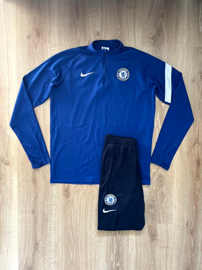 Chelsea trainingspak Nike maat 170/XS, Blauw, Ophalen of Verzenden, Zo goed als nieuw, Nike