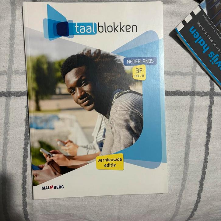 Taalblokken Nederlands 3F Deel B vernieuwde editie, Boeken, Schoolboeken, Gelezen, Nederlands, Overige niveaus, Ophalen of Verzenden