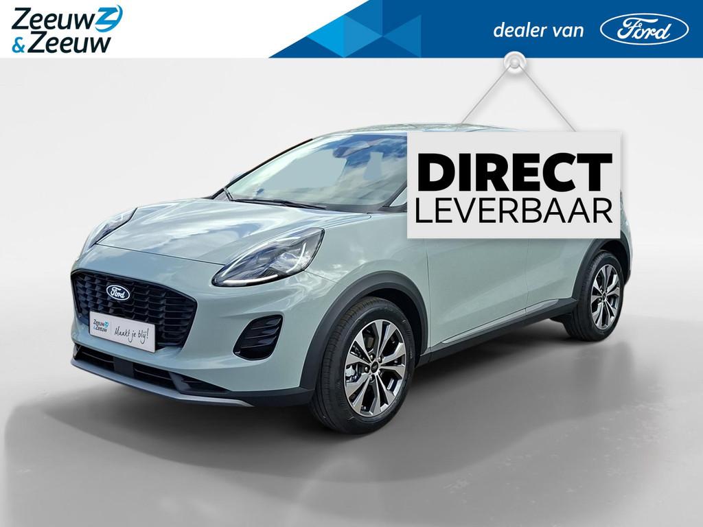 Ford Puma 1.0 EcoBoost Hybrid Titanium | €6.500.- korting, Auto's, Ford, Voorwielaandrijving, 12 maanden, Euro 6, Bedrijf