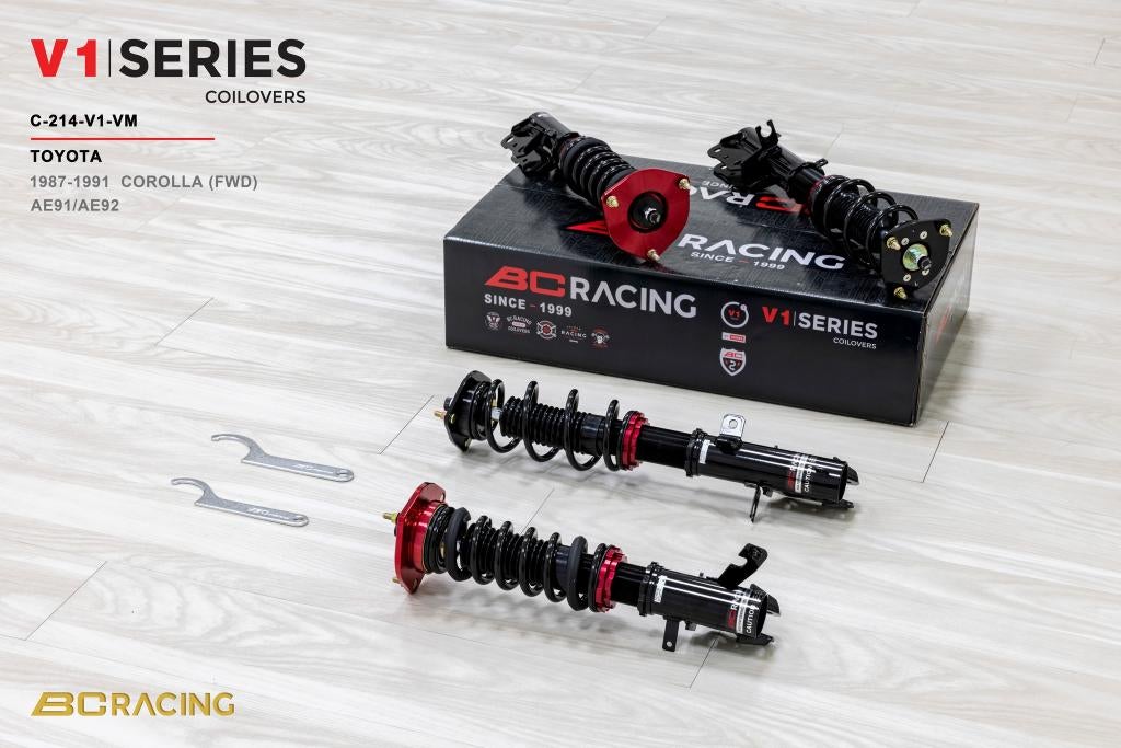 BC Racing schroefset - Toyota Corolla AE91 AE92 87-91, Auto diversen, Tuning en Styling, Ophalen of Verzenden