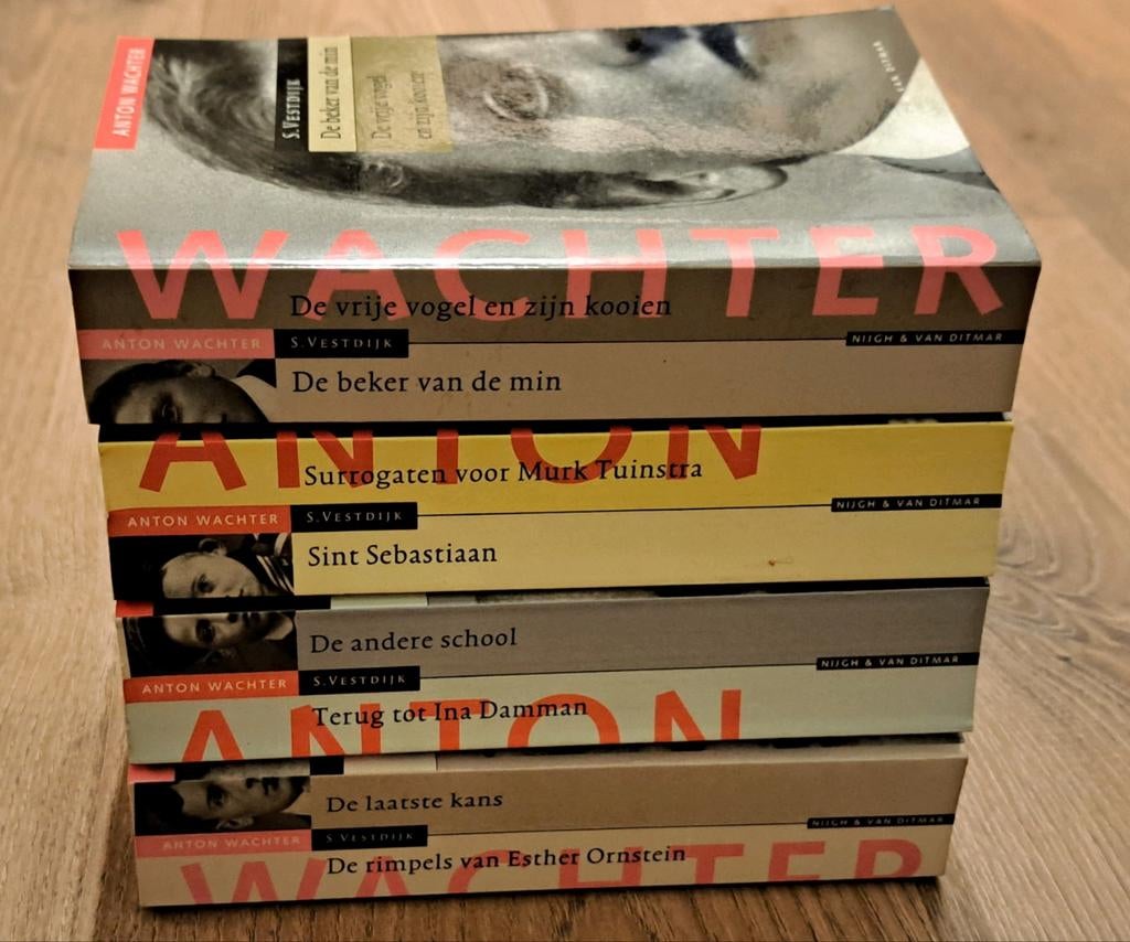 Anton Wachter boekenreeks van S.Vestdijk, Boeken, Ophalen of Verzenden, Gelezen, Simon Vestdijk