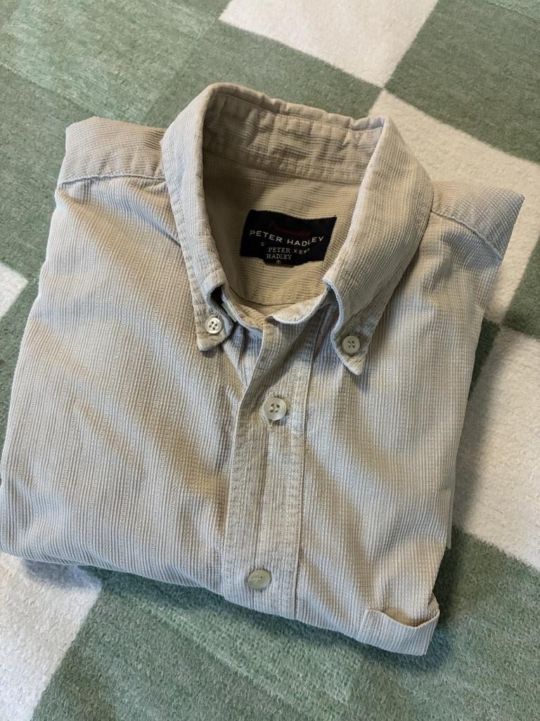 Peter Hadley overhemd maat 40, Ophalen of Verzenden, Zo goed als nieuw, Beige, Halswijdte 39/40 (M)