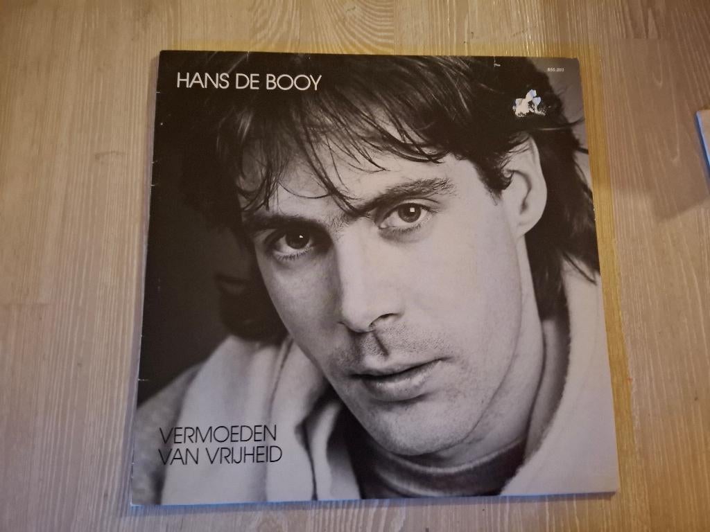 LP Hans De Booy – Vermoeden Van Vrijheid. (1984), Gebruikt, 1980 - 1989, Levenslied of Smartlap, 12 inch