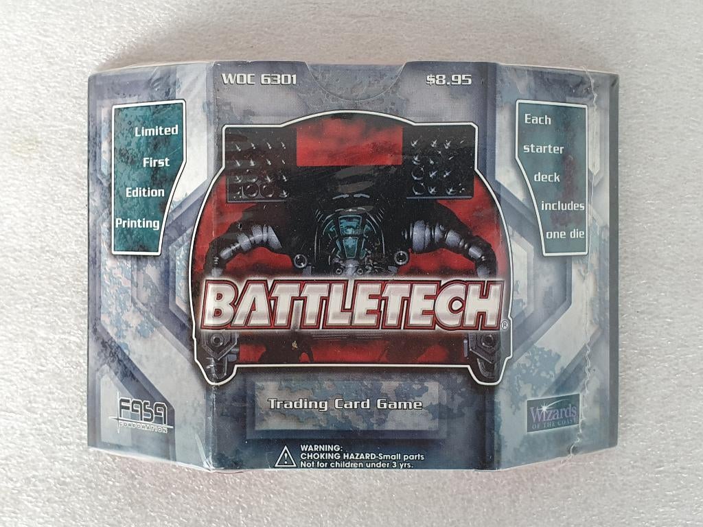 Battletech: Starter Deck WOC 6301 (nieuw) (8), Ophalen of Verzenden, Nieuw, Overige soorten