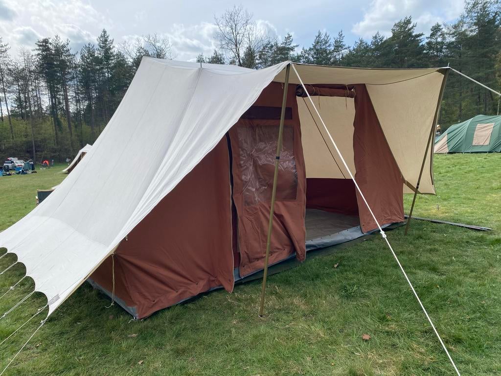 De Waard Vergrote Zilvermeeuw 6-persoons tent, Caravans en Kamperen, Ophalen, Gebruikt, Tot en met 6