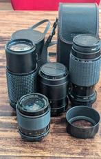 4 m42 objectieven Mamiya 2,8 135mm Sigma Kenlock Revuenon, Ophalen, 1960 tot 1980, Lens of Lenzen