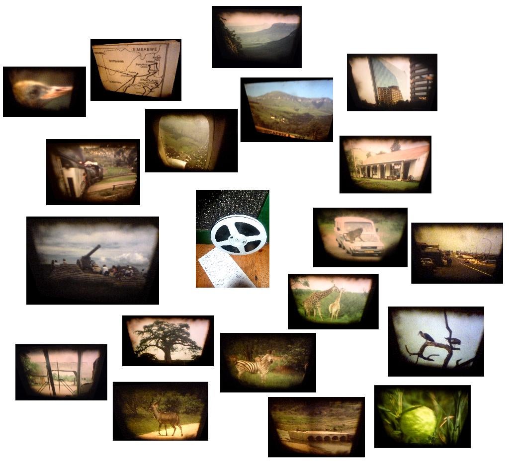 8mm film amateur zuid afrika safari kleur 120mtr 1987, Ophalen, 16mm film