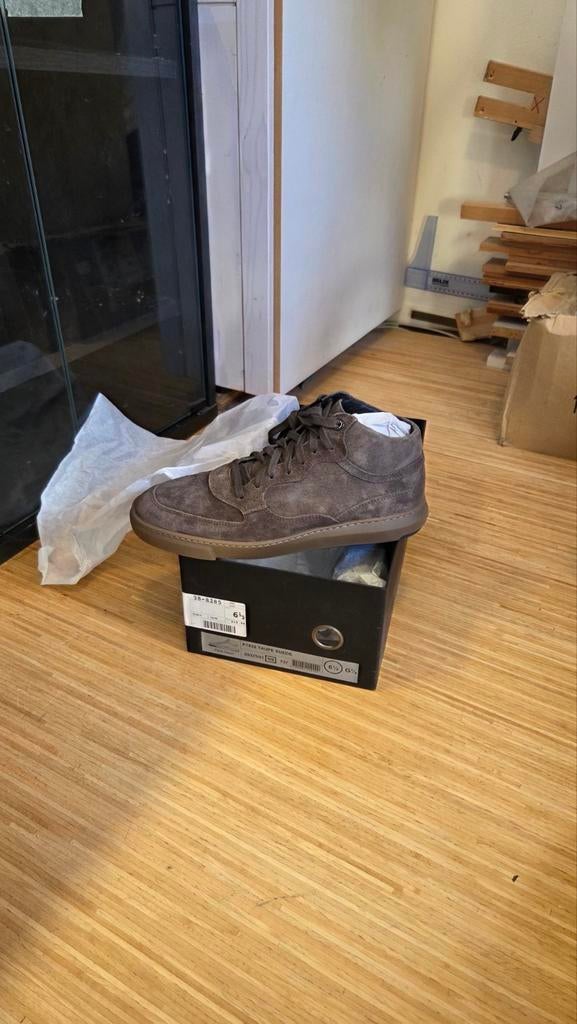 Floris van Bommel herenschoenen suède maat 6,5, Kleding | Heren, Schoenen, Overige kleuren, Floris van Bommel, Nieuw, Ophalen of Verzenden