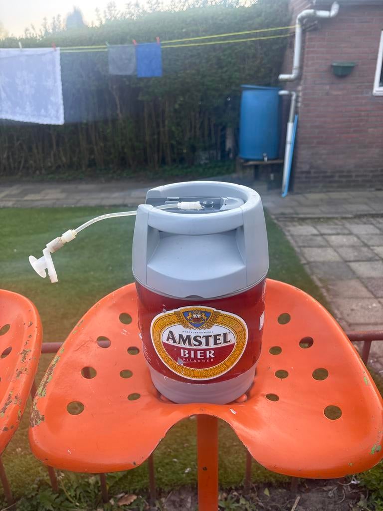 Amstel Bier Beertender Fust - Perfect voor Thuis Tapervaring, Ophalen, Gebruikt, Overige typen, Amstel