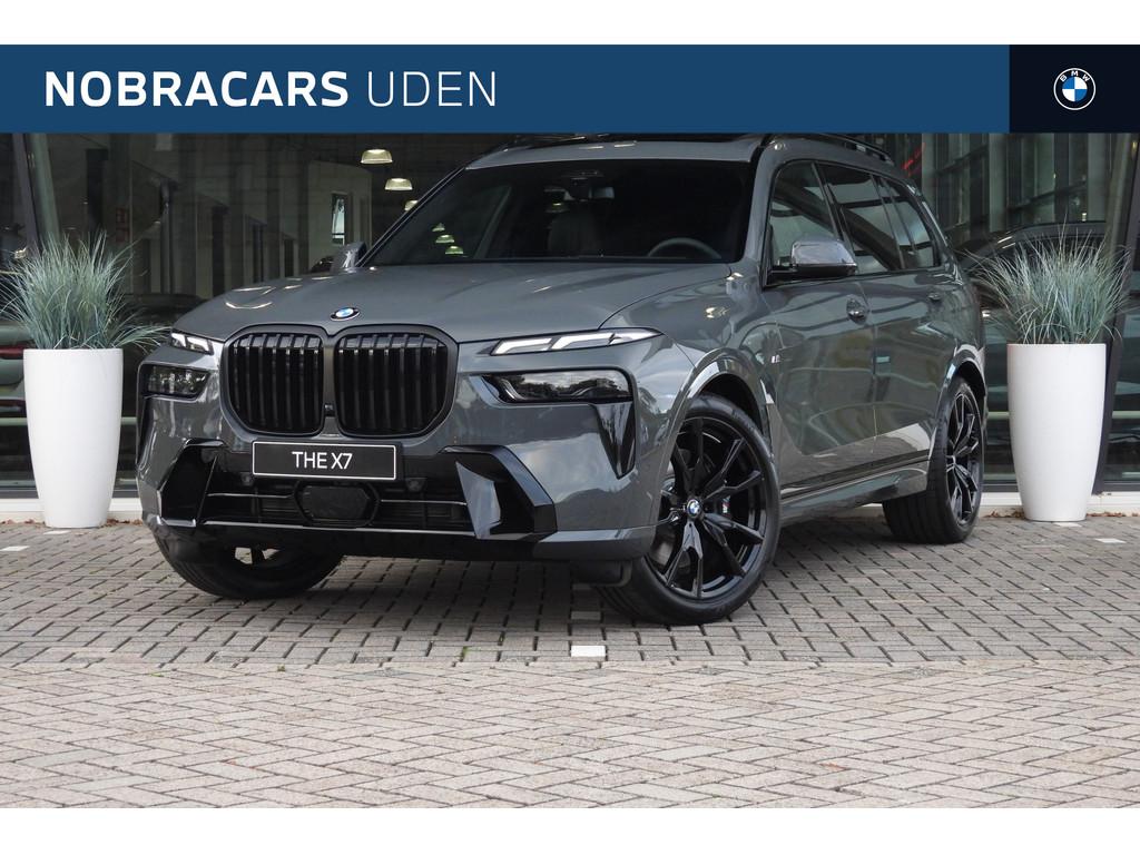 BMW X7 xDrive40i High Executive M Sport Automaat / Trekhaak, Auto's, BMW, Automaat, Zwart, 7 stoelen, 340 pk