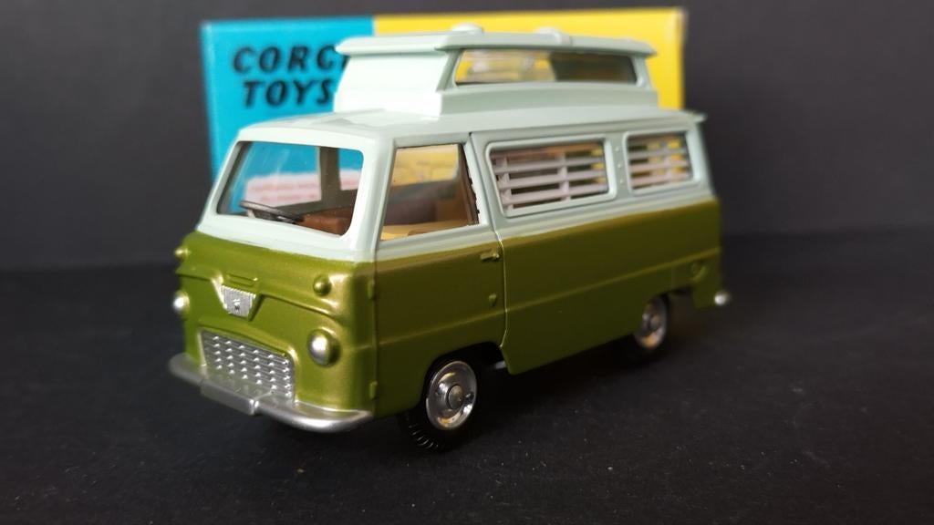 Ford Thames Airborne Camper Caravan 1:43 Corgi Toys Pol, Hobby en Vrije tijd, Modelauto's | 1:43, Auto, Nieuw, Le19 1rl Leicester uk