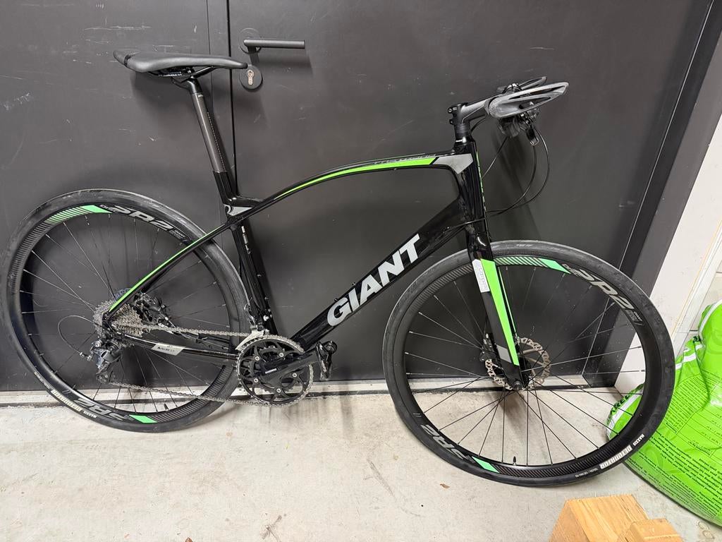 Giant Fastroad Racefiets L (53cm) met schijfremmen, Ophalen, Gebruikt, Versnellingen, Giant