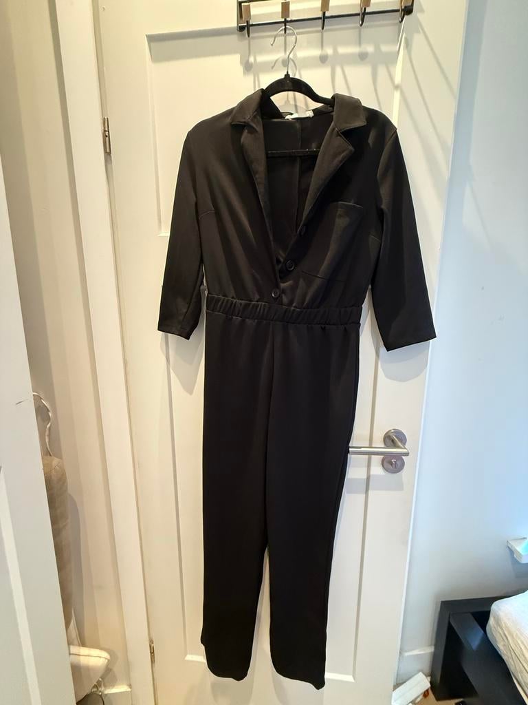 Zwarte Jumpsuit Maat L - Stijlvol en Comfortabel, Kleding | Dames, Jumpsuits, Ophalen, Gedragen, Maat 42/44 (L), Zwart