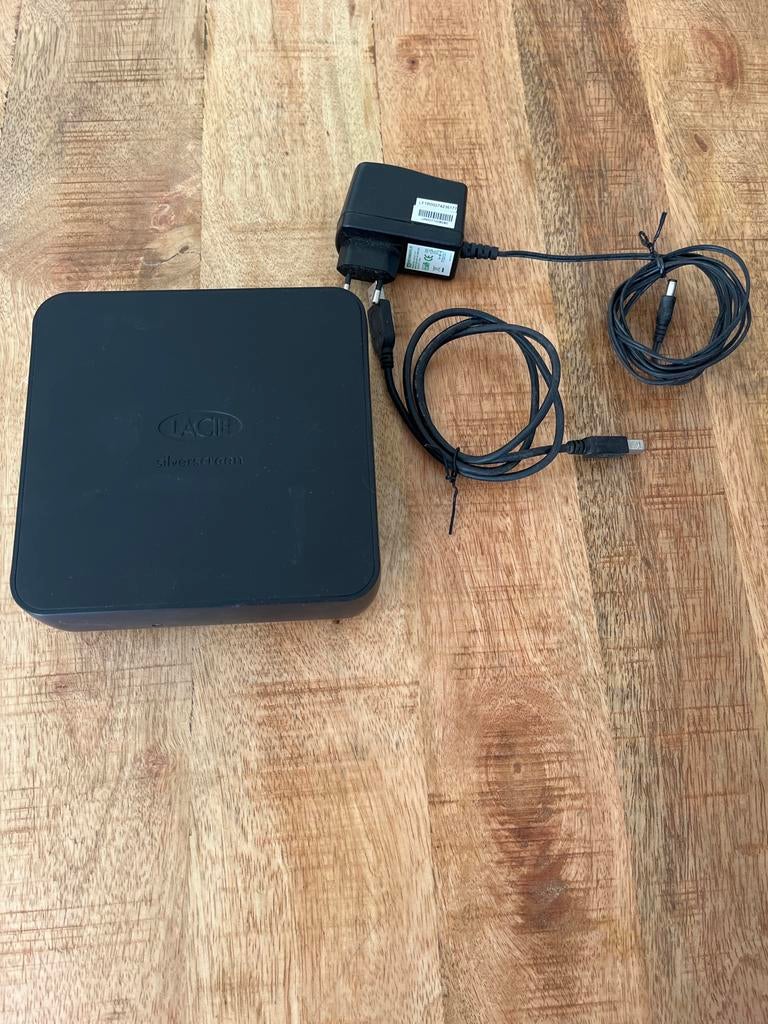 Lacie silverscreen externe harde schijf voor TV, Computers en Software, Harde schijven, Gebruikt, Desktop, Extern, HDD, USB, Ophalen of Verzenden