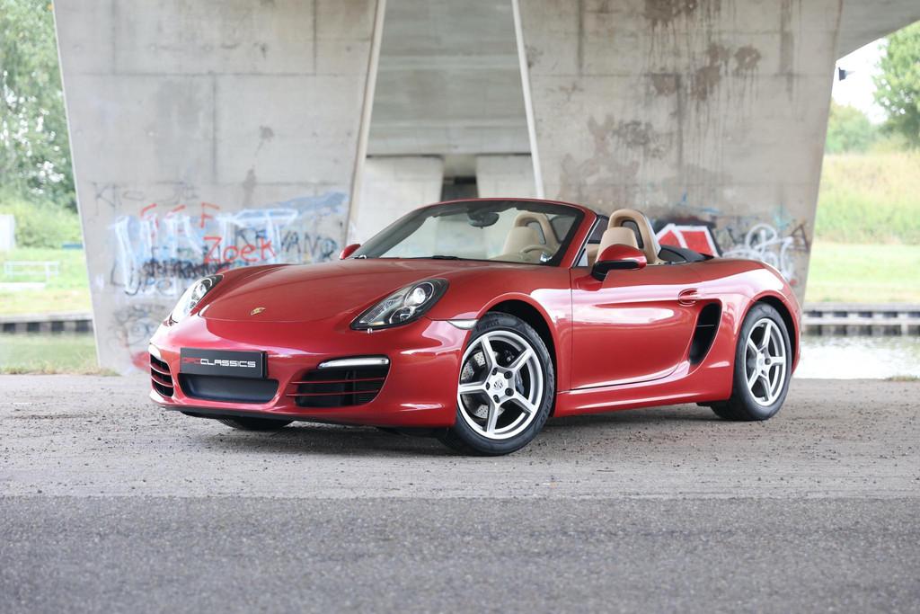 Porsche Boxster 2.7 PDK, Auto's, Porsche, Euro 5, Gebruikt, Beige, Cabriolet