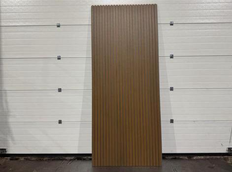 Wandbekleding/Gevelbekleding Composiet Teak / Grijs 2900 mm, Ophalen of Verzenden, Nieuw, Overige materialen, 20 tot 50 mm