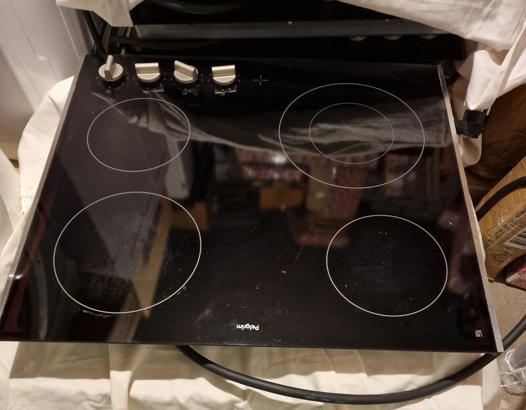 Pelgrim CK1064KR Keramische Inbouw Kookplaat - ZGAN, Keramisch, Zo goed als nieuw, Inbouw, 4 kookzones