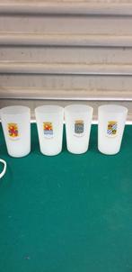 glazen wit provincies 4 stuks, Verzamelen, Glas en Borrelglaasjes, Ophalen of Verzenden, 'T Olde Gre-j, Info@toldegrej.nl, Endepoelstraat 20f Didam