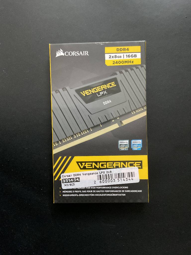 Corsair DDR4 Vengeance LPX 2x8, Ophalen, Gebruikt, DDR4, Desktop