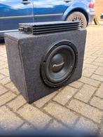 Pioneer subwoofer met versterker, Auto diversen, Autospeakers, Ophalen, Gebruikt