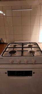 Pelgrim 4 pits gaskookplaat wit, Witgoed en Apparatuur, Kookplaten, Gebruikt, Gas, Vrijstaand, 4 kookzones