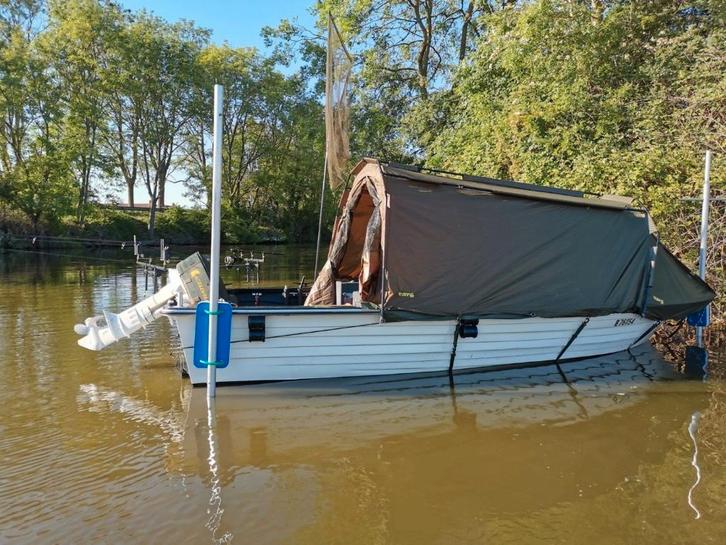 visboot/karperboot, Watersport en Boten, Accessoires en Onderhoud, Gebruikt, Motor en Techniek, Ophalen