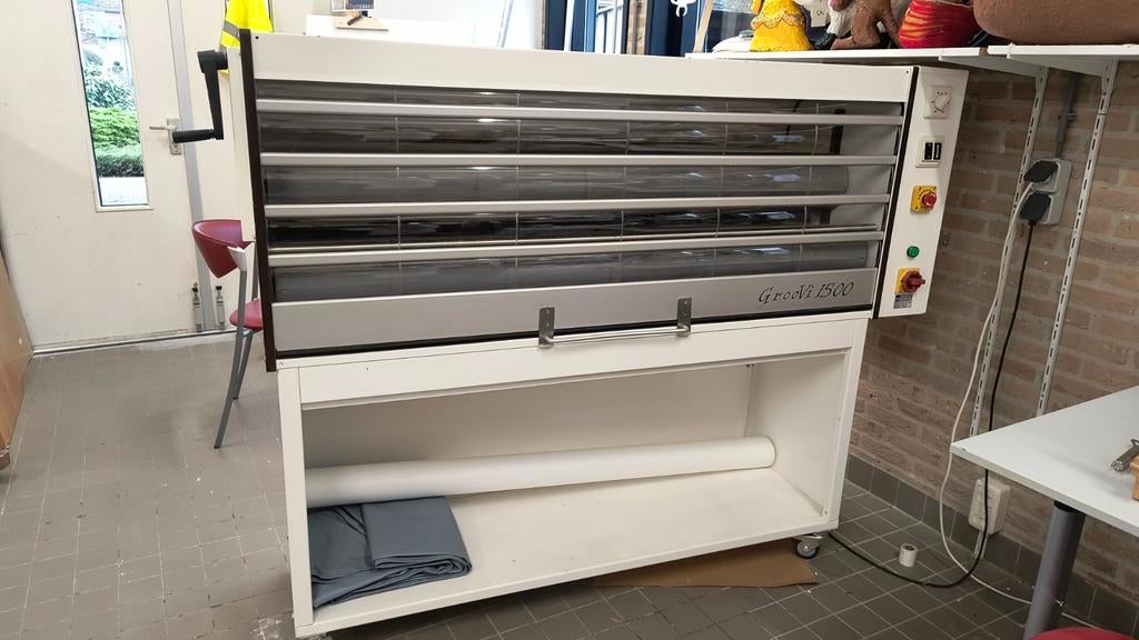 Groovi 1500 Elektrische Viltmachine - Weinig Gebruikt, Ophalen of Verzenden, Zo goed als nieuw