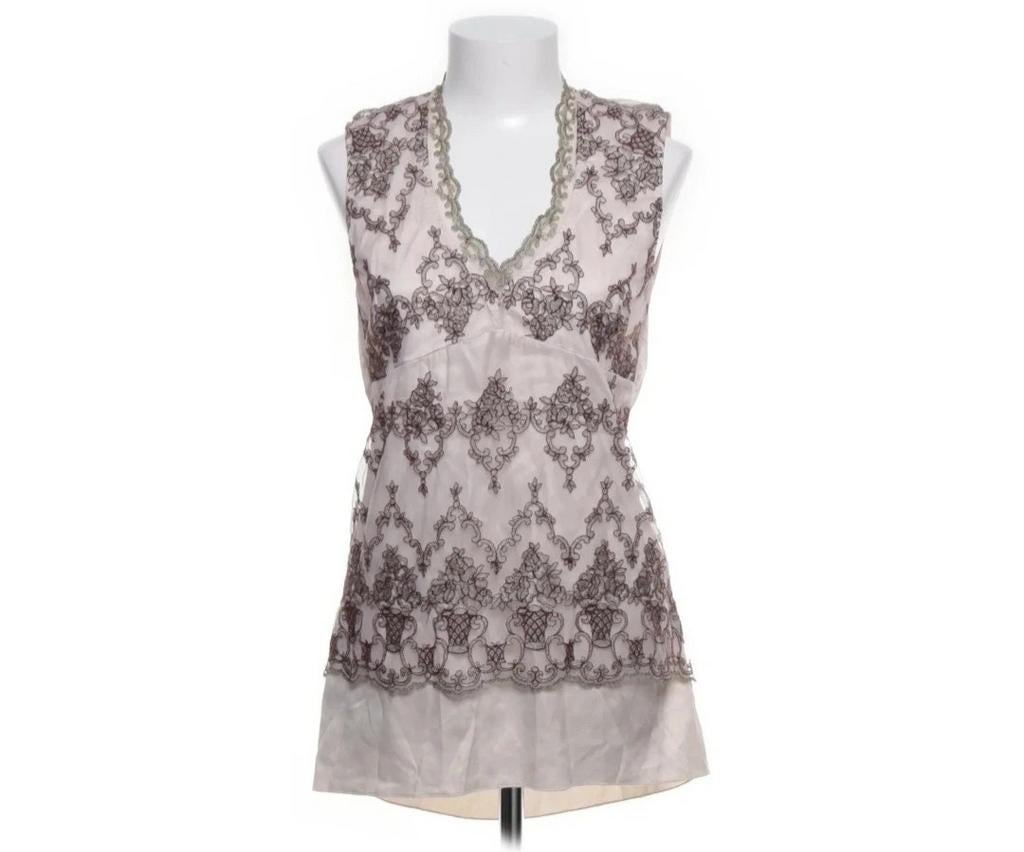 Elisa Cavaletti Kanten Mouwloze Top S Nieuw!, Verzenden, Nieuw, Elisa Cavaletti, Maat 36 (S)
