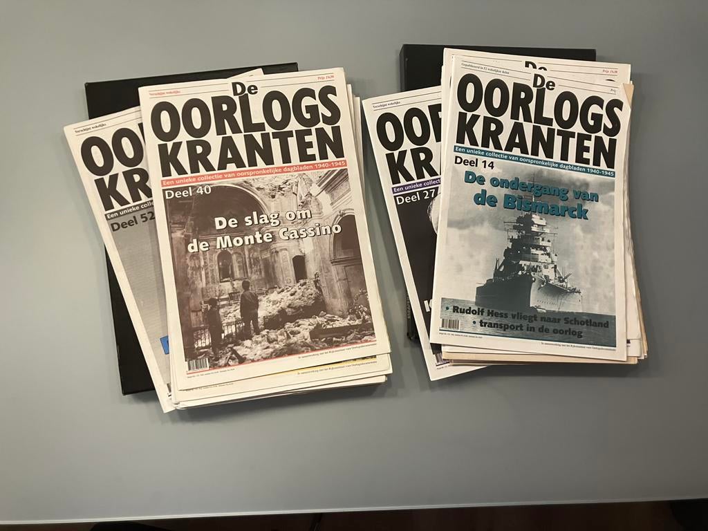 De Oorlogs Kranten, Verzamelen, Militaria | Tweede Wereldoorlog, Ophalen of Verzenden, Overige soorten, Nederland, Boek of Tijdschrift