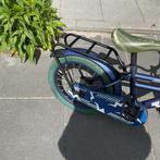 Kinderfiets 16 inch - Blauw met Mandje, Ophalen, Gebruikt, 16 tot 20 inch