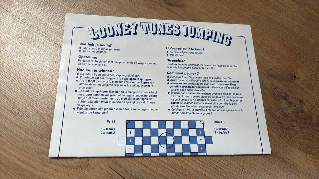 Looney tunes poster in nieuw staat, Ophalen, Zo goed als nieuw, A1 t/m A3, Film en Tv