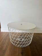 Ikea kvistbro salontafel en mand nieuw 61cm, Huis en Inrichting, Ophalen, Minder dan 45 cm, Rond, Nieuw