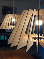 Houten hanglamp - Modern design, Ophalen of Verzenden, Zo goed als nieuw, Hout, 50 tot 75 cm