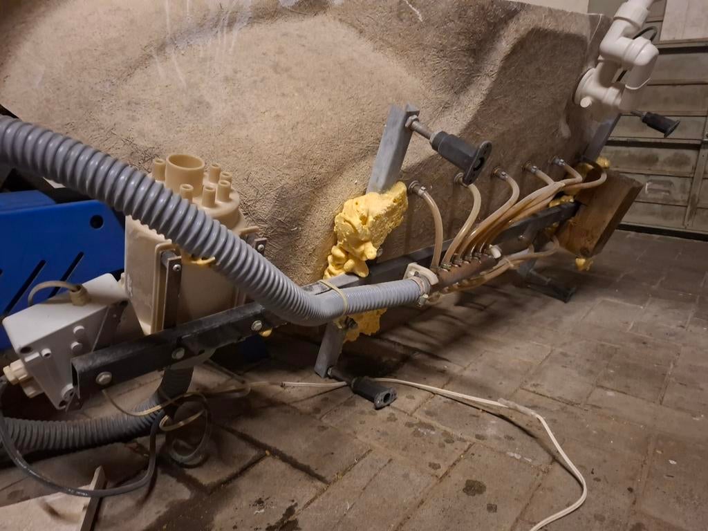 Jacuzzi/Spa onderdelen - leidingwerk en pomp, Tuin en Terras, Ophalen, Gebruikt, Inbouw, Vast