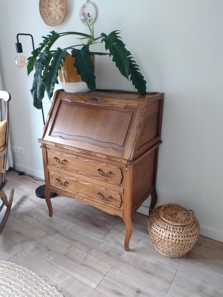 Vintage secretaire, Ophalen, Gebruikt, Retro
