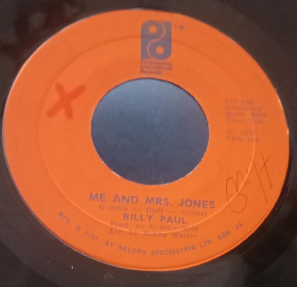 Billy Paul- Me And Mrs Jones, Gebruikt, Verzenden, 7 inch, Single