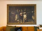 Groot Schilderij 'De Nachtwacht' met Gouden Lijst, Ophalen