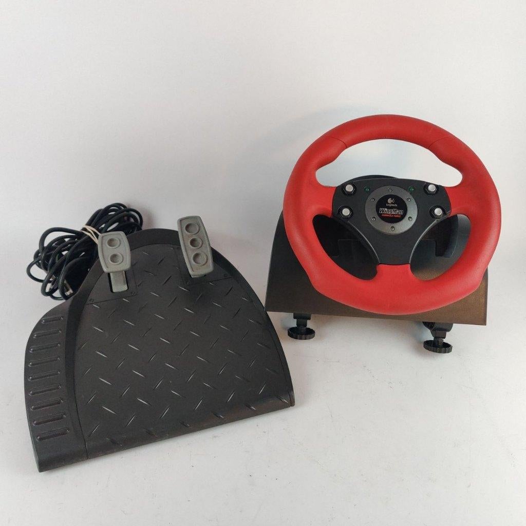 Logitech Wingman Formula Force Stuur + pedalen voor PC, Gebruikt, Ophalen of Verzenden, X, X
