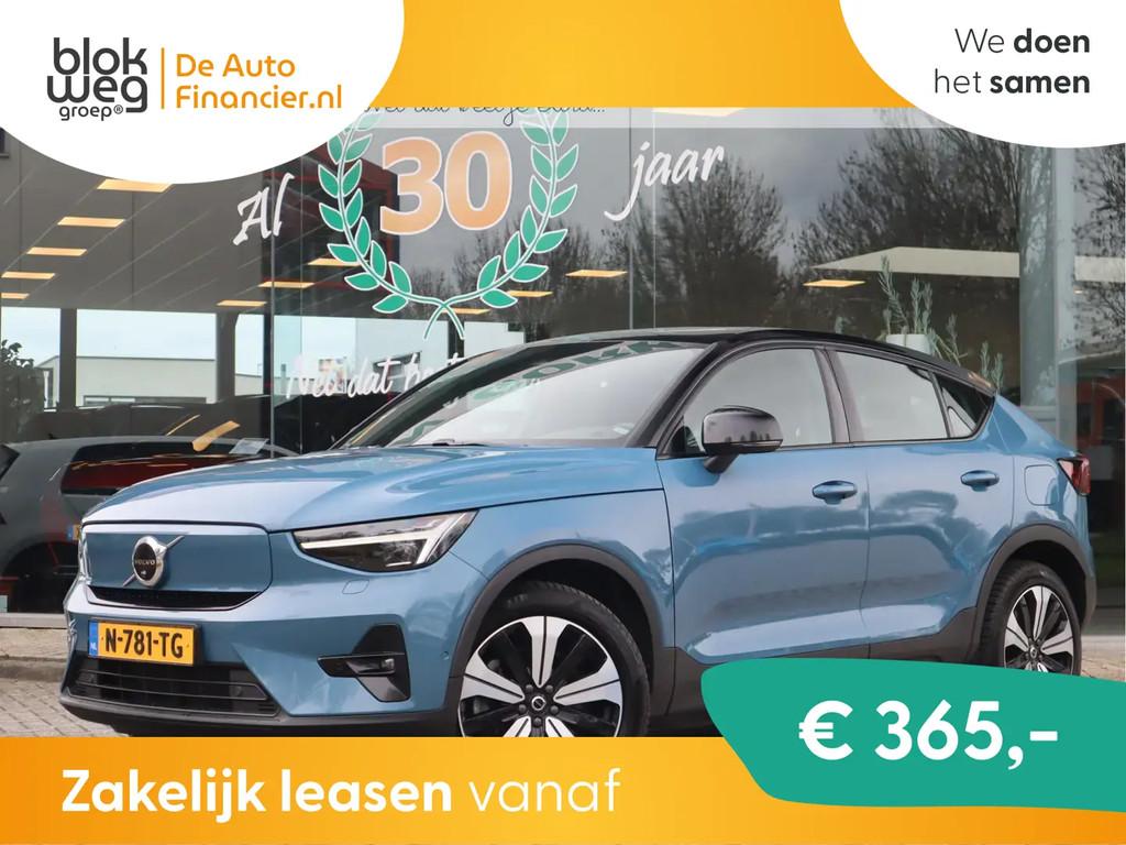 Volvo C40 Recharge Twin Intro Edition 78 kWh € 26.495,00, Stof, Blauw, Origineel Nederlands, 204 pk