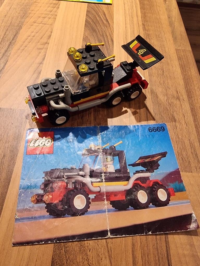Lego 6669 Diesel daredevil, Ophalen of Verzenden, Gebruikt, Complete set, Lego