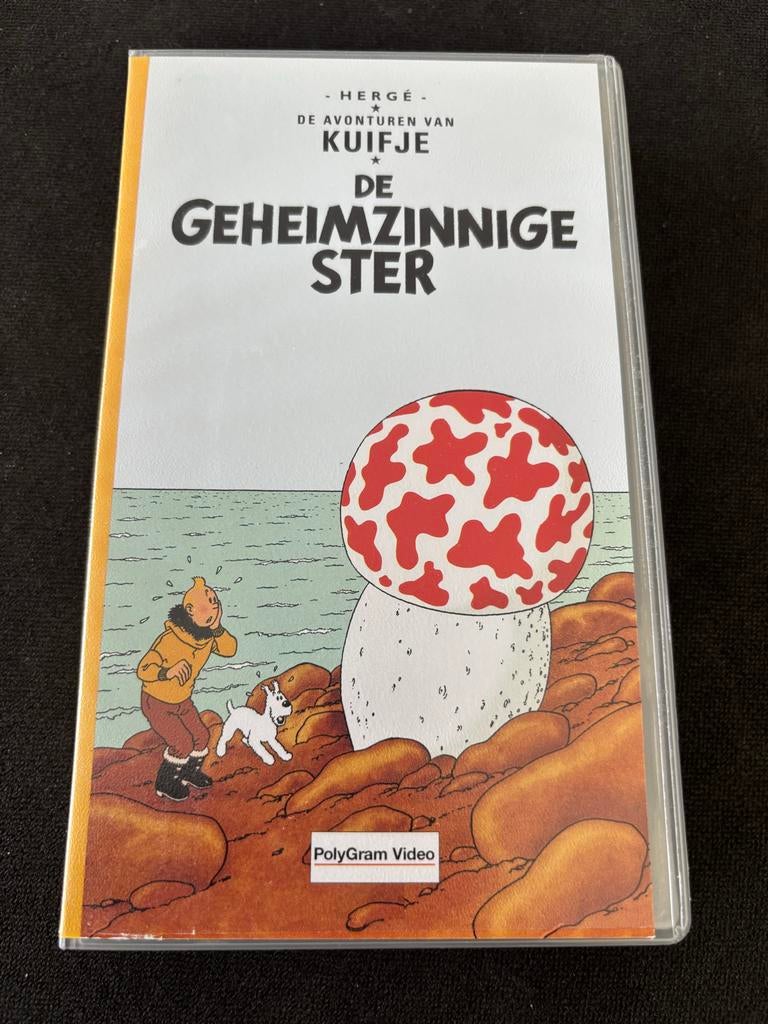 De Avonturen van Kuifje: De Geheimzinnige Ster (VHS), Alle leeftijden, Ophalen of Verzenden, Gebruikt, Actie en Avontuur