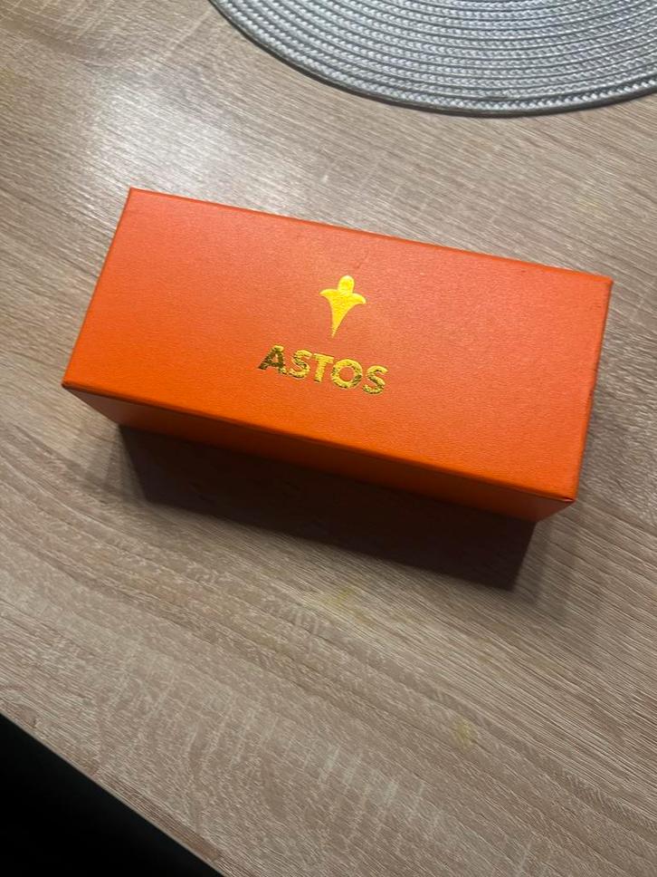 ASTOS brillenkoker met schoonmaakdoekje, Sieraden, Tassen en Uiterlijk, Zonnebrillen en Brillen | Dames, Zo goed als nieuw, Zonnebril