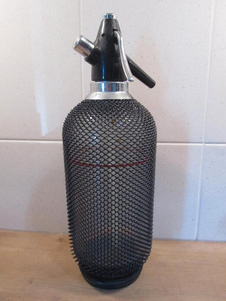 Spuitwaterfles vintage Seltzer, Antiek en Kunst, Curiosa en Brocante, Ophalen of Verzenden