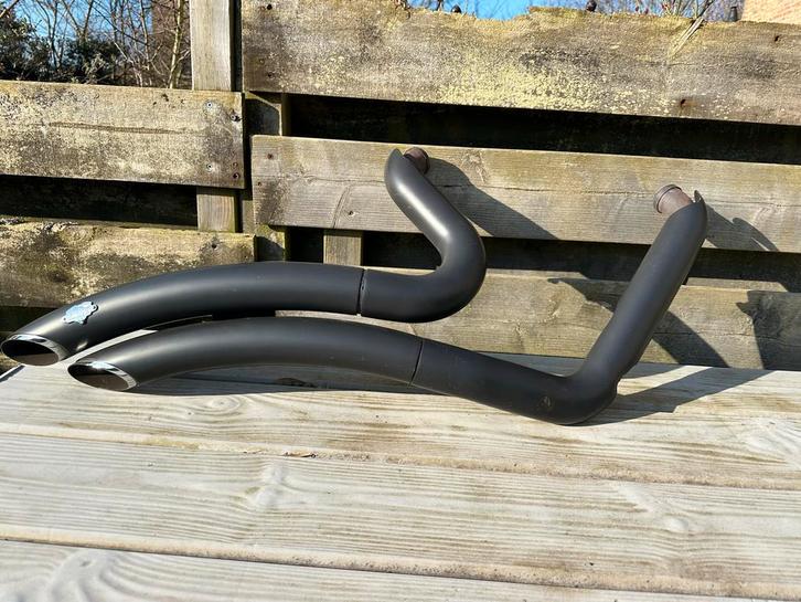 Harley Davidson Vance & Hines uitlaat - Mat Zwart, Sieraden, Tassen en Uiterlijk, Overige Accessoires, Gebruikt, Ophalen of Verzenden